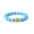 Pride Bracelets With Rainbow Gemstone