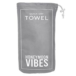 Honeymoon Vibes Quick Dry Oversized Beach Towel