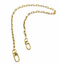 Gold Multi Color Purse Chain Strap
