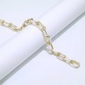 Gold Multi Color Purse Chain Strap
