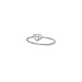 Diamond Cut Out Ring